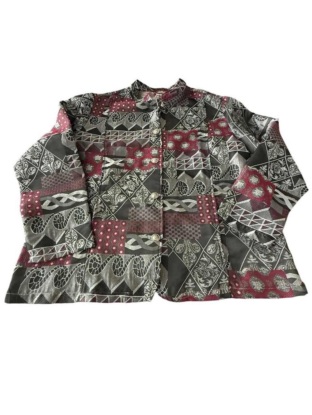 Tudor Court Tapestry Oversized Jacket Size XL
